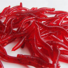 Load image into Gallery viewer, Artificial Earthworm Fishing Lure