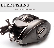 Load image into Gallery viewer, Aluminum Spool Magnetic Brake Fishing Reel