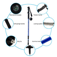 Load image into Gallery viewer, Telescopic Anti Shock Hiking Stick