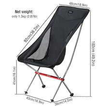 Load image into Gallery viewer, Fold Up Fishing Picnic Chair