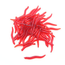 Load image into Gallery viewer, Artificial Earthworm Fishing Lure