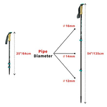 Load image into Gallery viewer, Carbon Fiber Walking Stick