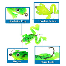 Load image into Gallery viewer, Artificial Frog Silicone Bait