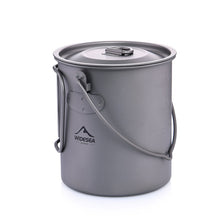 Load image into Gallery viewer, Titanium Water Mug Cup With Lid Foldable Handle