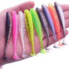 Load image into Gallery viewer, Artificial Double Color Silicone Soft Bait