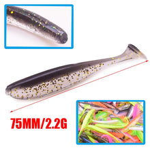 Load image into Gallery viewer, Artificial Double Color Silicone Soft Bait