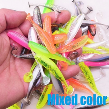 Load image into Gallery viewer, Artificial Double Color Silicone Soft Bait
