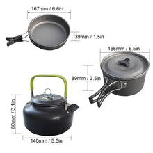 Load image into Gallery viewer, Ultra-light Aluminum Alloy Camping Cookware
